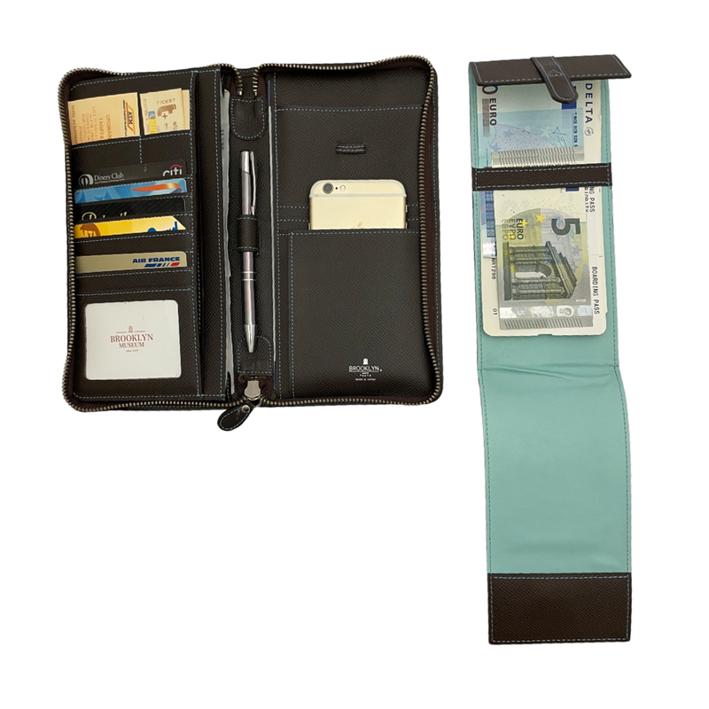 (専用)ブルックリンミュージアム / パスポートケース クラッチバッグ兼長財布