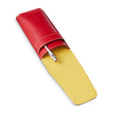 [French calf] <br> 3 pen case <br> COLOR: Red <br> [Made to order]