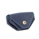 [French calf] <br> Snap coin case <br> color: Ink blue