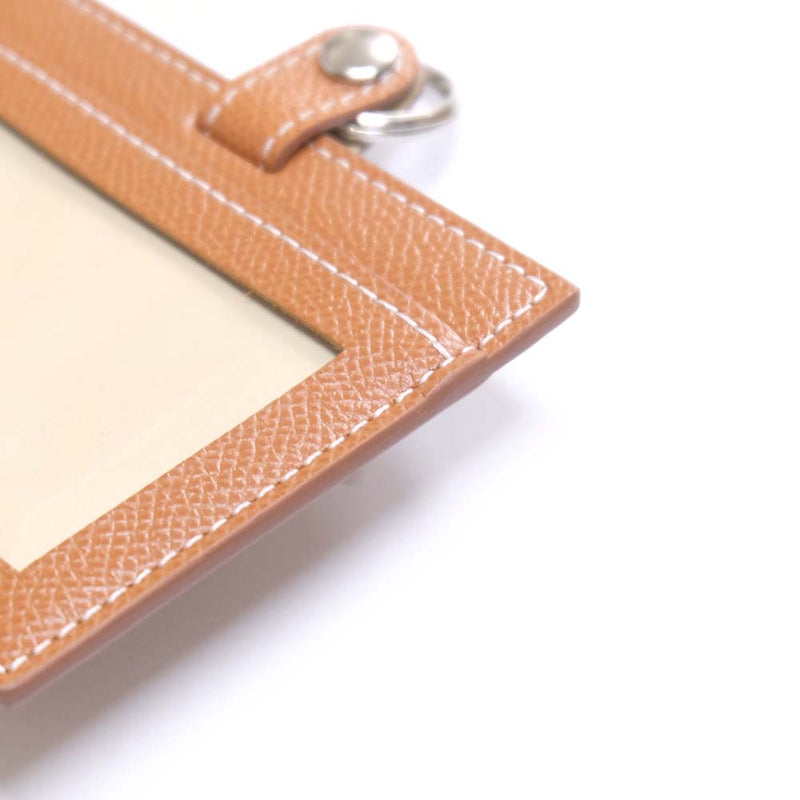 [French Calf] <br> ID strap on both sides <br> COLOR: Camel <br> [Made to order]