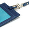 [French calf] <br> Both sides of ID strap <br> color: Ink blue