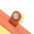 [French calf] <br> Both sides of ID strap <br> color: Orange