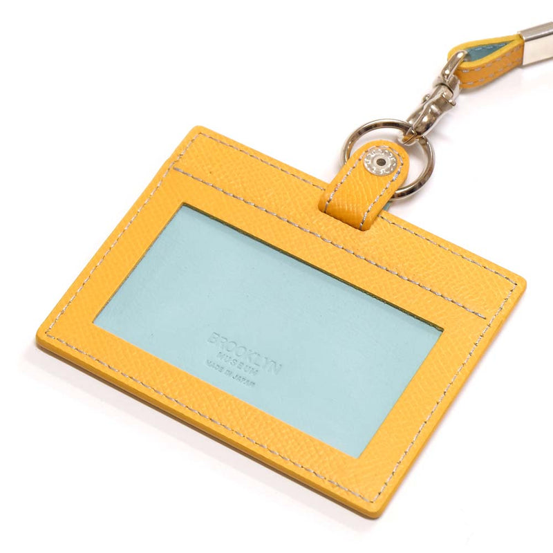 [French calf] <BR> ID strap on both sides <br> Color: Yellow <br> [Made to order]