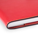 [French calf] <br> A5 notebook cover <br> color: red <br> [Made -to -order]