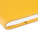 [French calf] <br> A5 notebook cover <br> color: yellow <br> [Made to order]