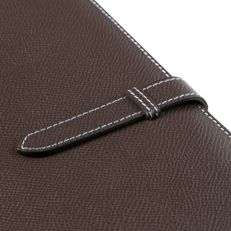 [French calf] <br> B5 notebook cover <br> COLOR: Dark brown <br> [Made to order]