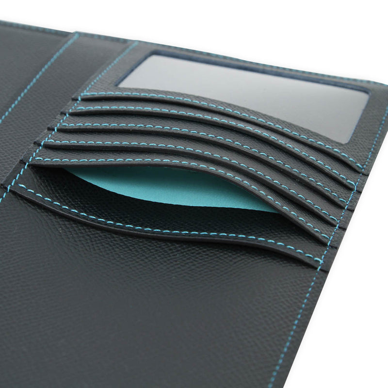 [French calf] <br> B5 notebook cover <br> color: Navy <br> [Made -to -order]