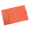 [French calf] <br> B5 notebook cover <br> color: Orange