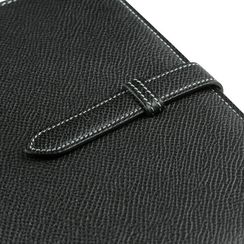 [French calf] <br> 16 × 19.2 Notebook cover <br> color: Black