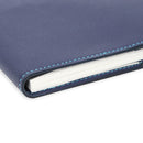 [French calf] <br> 16 x 19.2 Notebook cover <br> color: Ink blue