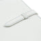 [French calf] <br> 16 x 19.2 Notebook cover <br> Color: White