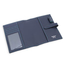 [French calf] <br> A6 notebook cover <br> color: Ink blue