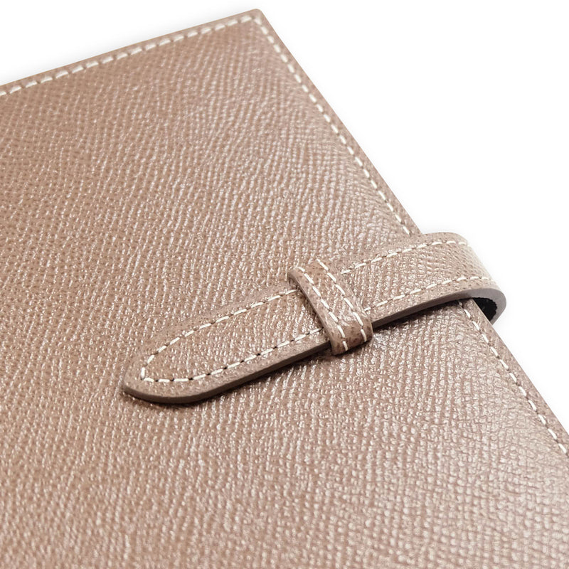 [French calf] <br> A6 notebook cover <br> Color: Tope <br> [Made -to -order]