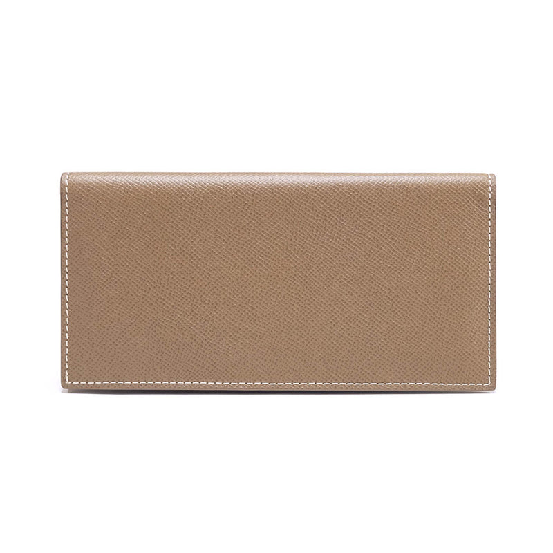 [French calf] <br> Long wallet (no coin purse) <br> COLOR: Tope <br> [Made to order]