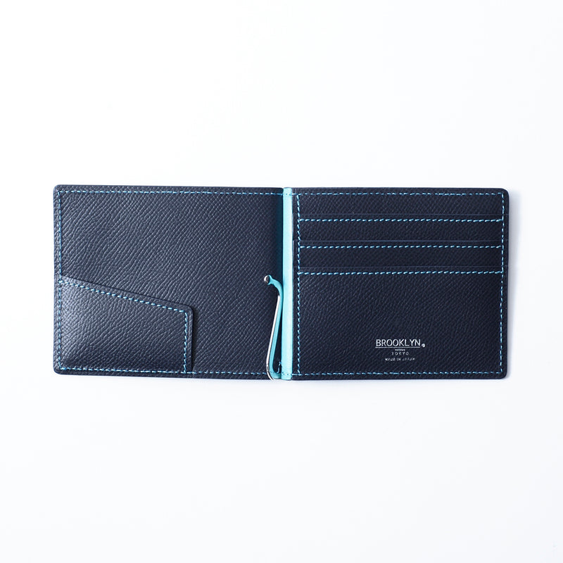 [French Calf] <br> Bill Crip <br> Color: Navy