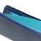 [French calf] <br> l Zip long wallet <br> color: Ink blue