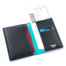 [フレンチカーフ] <br>内盛りパスポートケース<br>color：ネイビー<br>【受注生産】