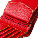 [French calf] <br> International wallet <br> COLOR: Red