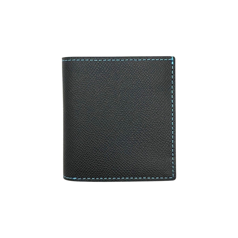 [French calf] <br> Mini wallet (with coin purse) <br> Color: Navy