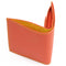 [French calf] <br> Mini wallet (with coin purse) <br> COLOR: Orange <br> [Made to order]