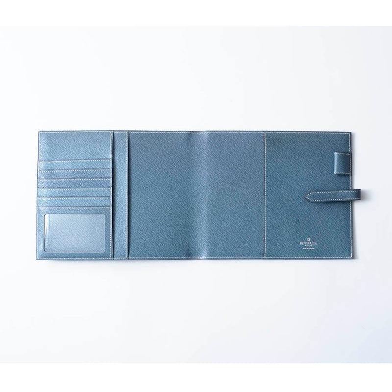 [Yamato] <br> 16 x 19.2 Notebook cover <br> Color: Aqua Blue <br> [Made -to -order production]
