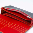 [Yamato] <br> Long wallet with belt <br> COLOR: Gray x red