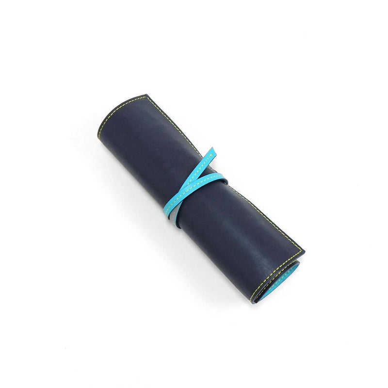 [Smooth leather] <BR> Reversi <br> color: Navy x turquoise