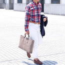 [French calf] <br> Tote bag <br> COLOR: Tope <br> [Ordered]