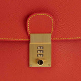[French calf] <br>2 knob kabuse bag<br>color: orange<br>[Made to order]