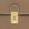 [French calf] <br> 2 knob cubse bag <br> Color: Tope <br> [Made to order]