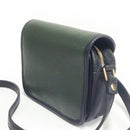 [Shrink leather] <br> Tassel mini -shoulder <br> color: Black x dark green