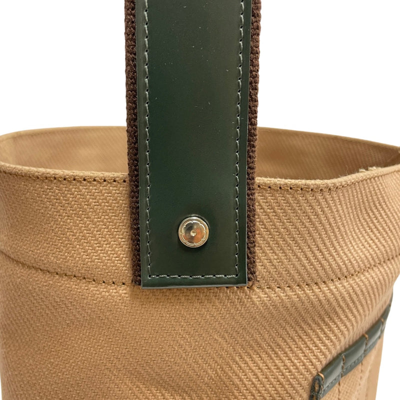 [Canvas] <br> Container bag <br> Color: Brown