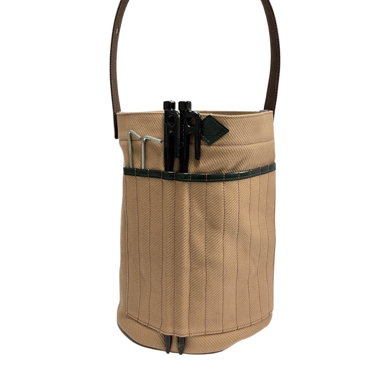 [Canvas] <br> Container bag <br> Color: Brown