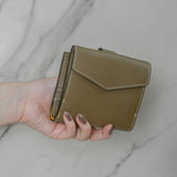 [French calf] <br>hookup wallet<br>color: taupe