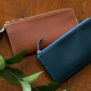 [Yamato] <br> L Zip Long Wallet <br> Color: Midnight Blue <br> [Made -to -order production]