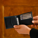 [Yamato] <br>international wallet<br>color: navy<br>[Made to order]