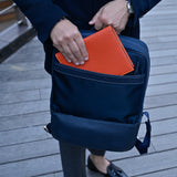 [French calf] <br>B6 notebook cover<br>color: orange