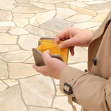 [French calf] <br>Half L zip wallet<br>color: taupe