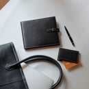 [Gloss Cordovan] <br> 16 x 19.2 Notebook cover <br> color: Black