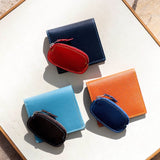 [French calf] <br>mini pure bill<br>color: navy