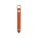 [French calf] <br> Keychain <br> Color: Orange