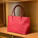 [サルベージ PROJECT]<br>フレンチカーフ ラージトートバッグ<br>color：レッド