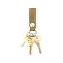 [French calf] <br> Keychain <br> Color: Tope