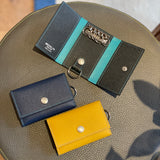 [French calf] <br>key case<br>color: yellow<br>[Made to order]