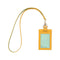 [French calf] <br> ID strap double -sided <br> color: yellow