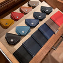 [French calf] <br> Snap coin case <br> Color: Tope