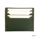[French calf] <br> Card & slit <br> color: Dark green <br> [Made to order]