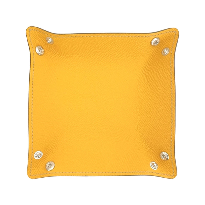 [French calf] <br> Tray <br> color: Yellow