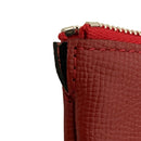 [French calf] <br> Pouch M <br> color: Red