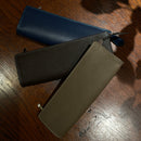 [French calf] <br> Zhenner pen case <br> Color: Navy <br> [Made -to -order]